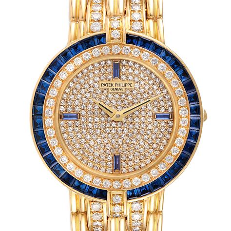 patek philippe ladies diamond watch.